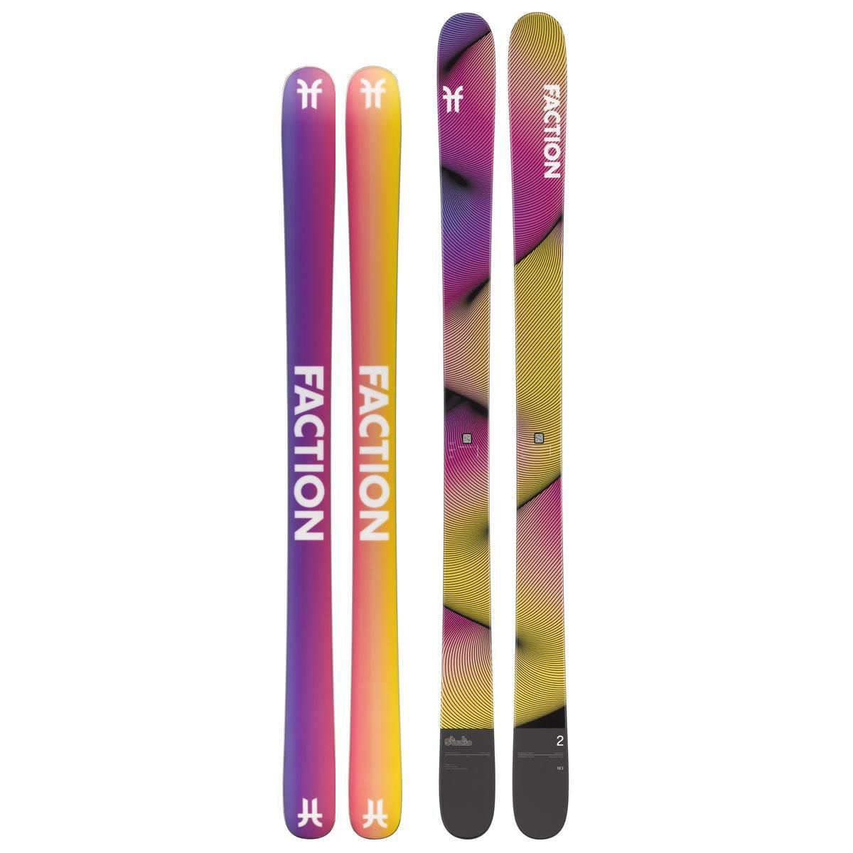 FACTION SKI 2025 STUDIO 2 スタジオ2 スキー板 単品 (板のみ) 24-25