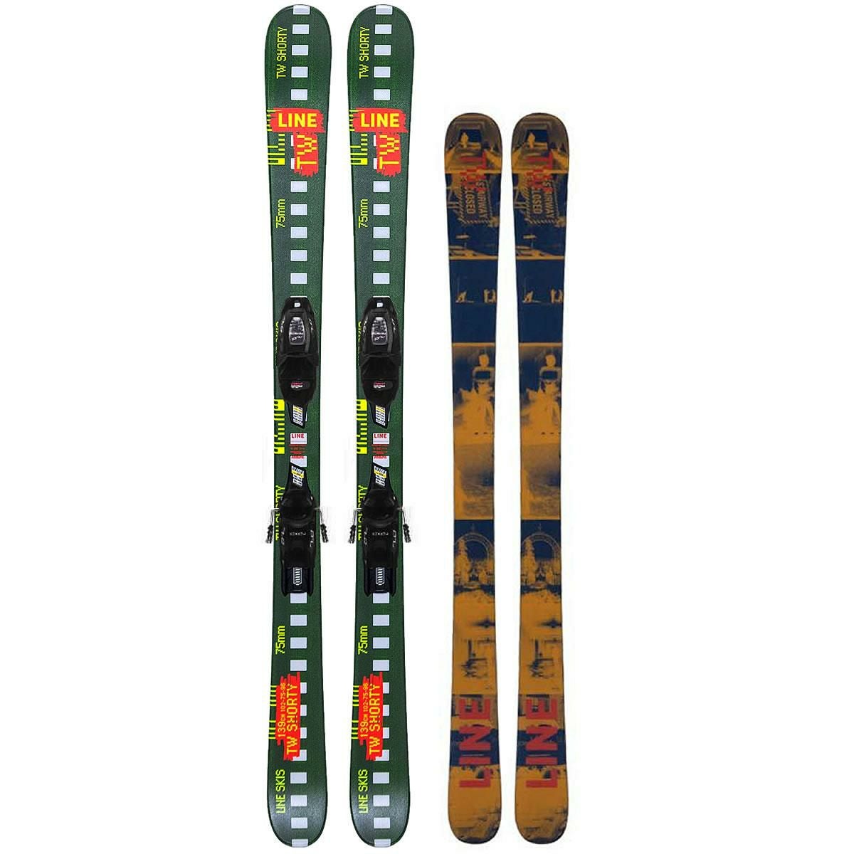 LINE スキー板 2025 BLEND 単品 (板のみ) LN24018800 ブレンド (24-25