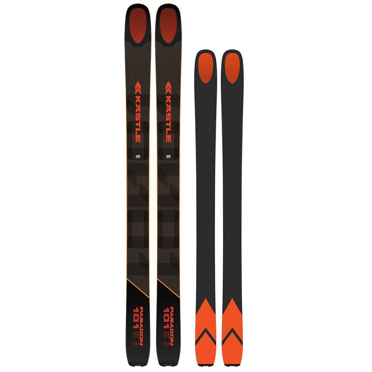 KASTLE フリーライドスキー 2026 PARAGON 101 スキー板 単品 (板のみ