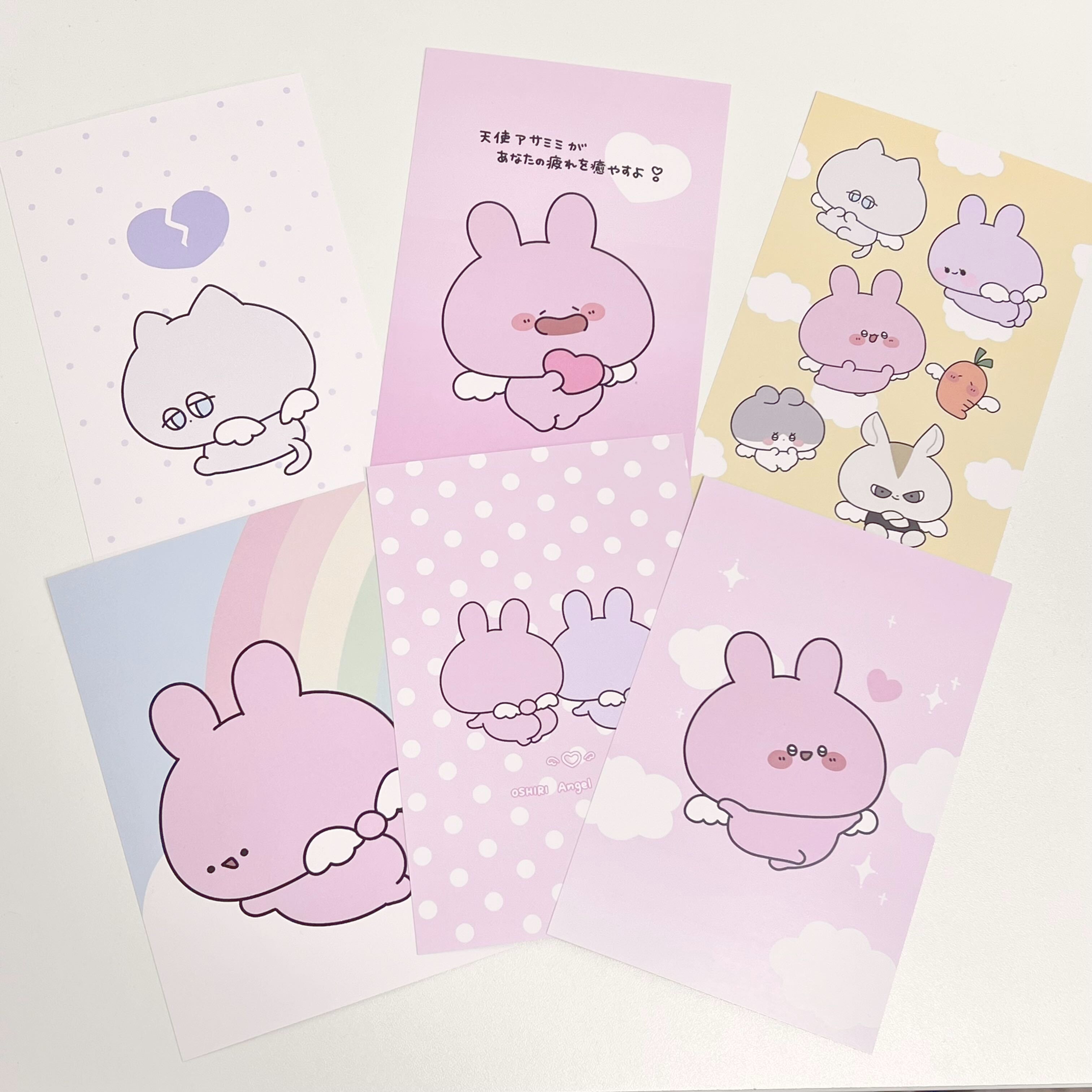 あさみみちゃん】天使あさみみ_ポストカード(6枚セット