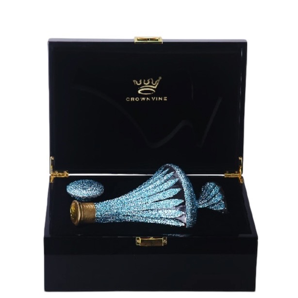 CROWN VINE K9 クリスタルデキャンタ トラディションスワロフスキー