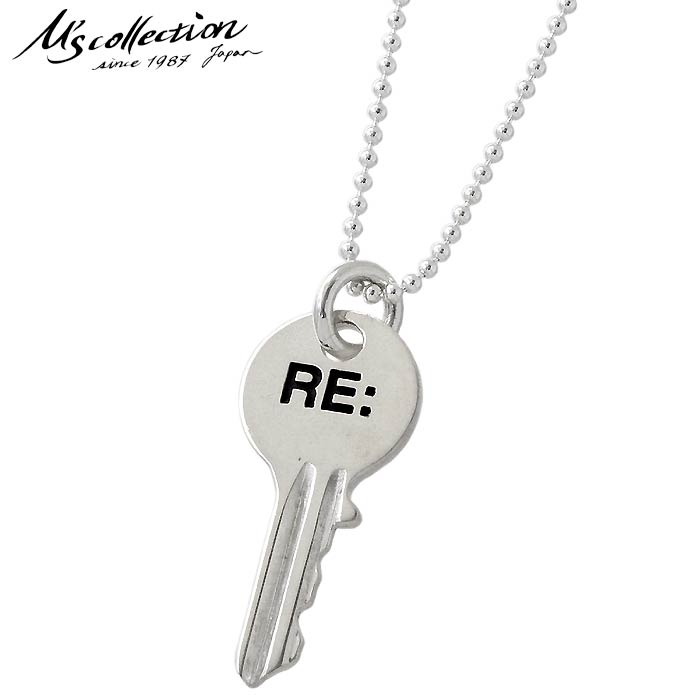 エムズ コレクション M's collection シルバー ネックレス RE: KEY