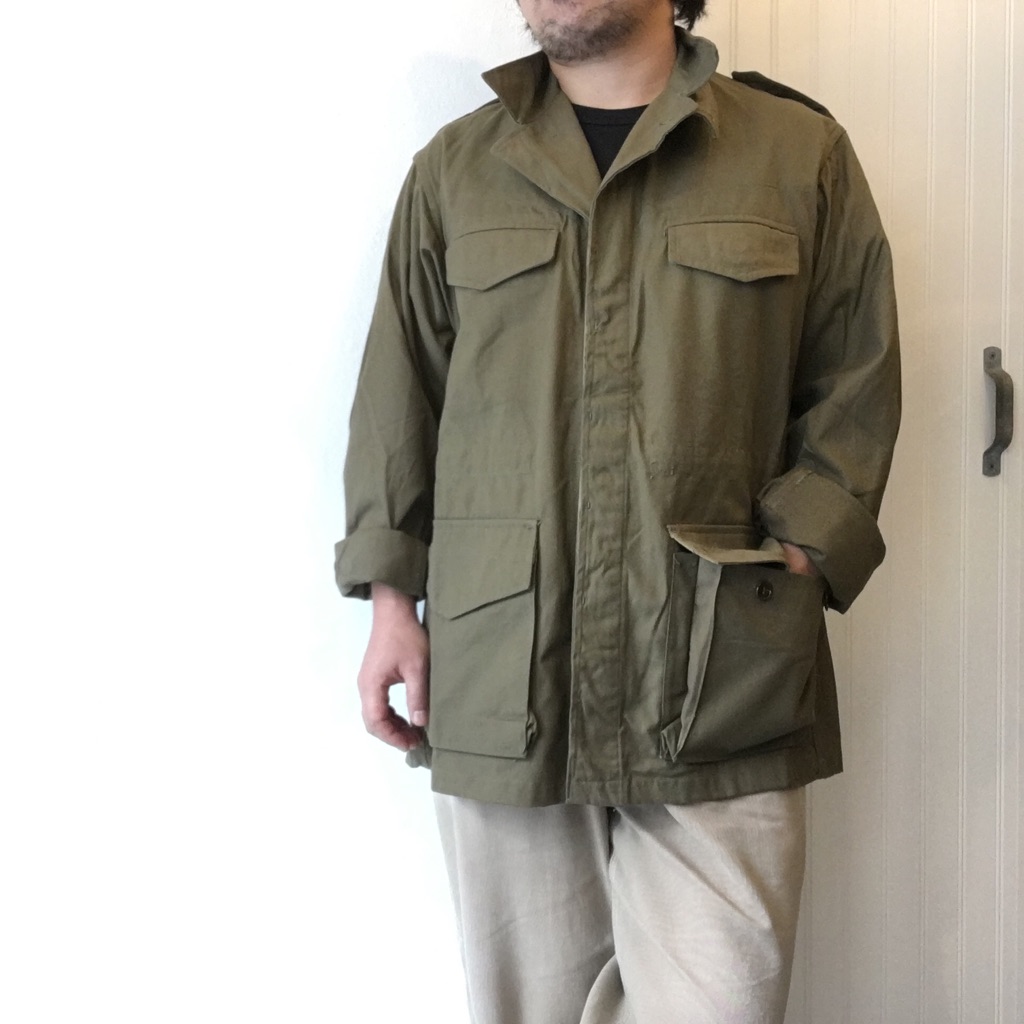 N.O.S. 1960's FRENCH ARMY “M-47 JACKET” SIZE26 | SIGNAL GARMENTS