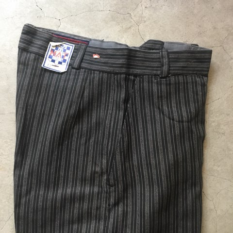 N.O.S. 1950's VINTAGE “FRENCH STRIPE WORK PANTS” | SIGNAL GARMENTS