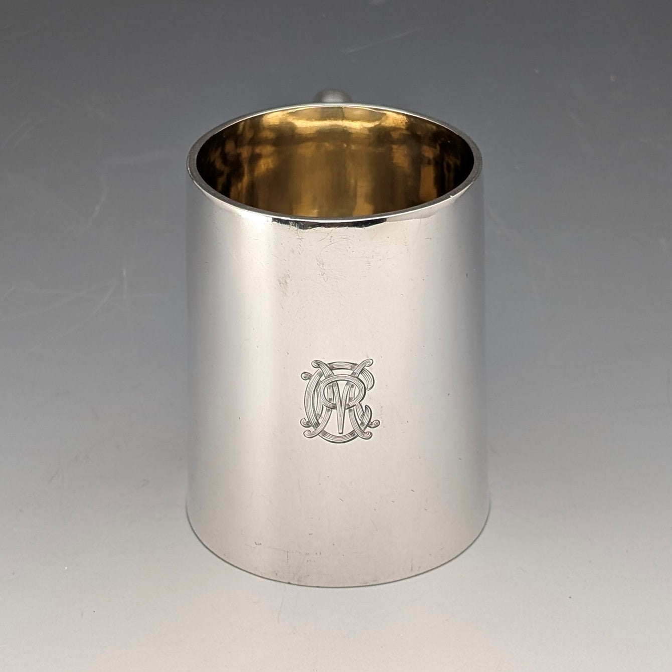 英国 カントリーアーティスト社 フクロウ 純銀張り彫刻 フィギュリン