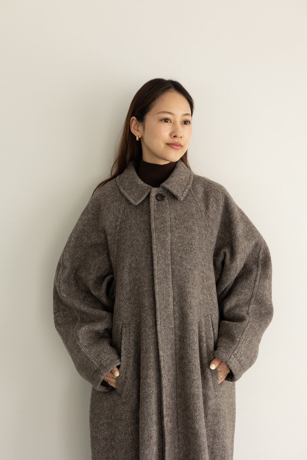 CAVEZA ROSSO - Raglan Sleeve Long Coat / ラグランスリーブロング