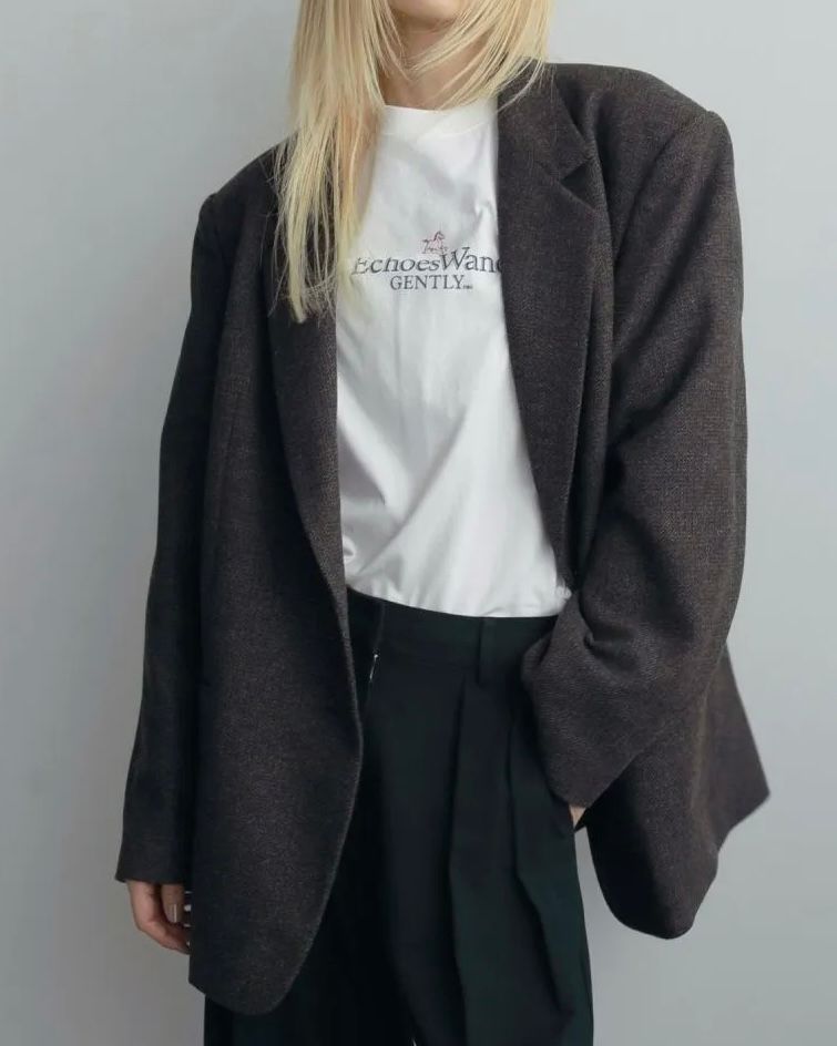 ànuke - Herringbone Wool Jacket / ヘリンボーン ウールジャケット