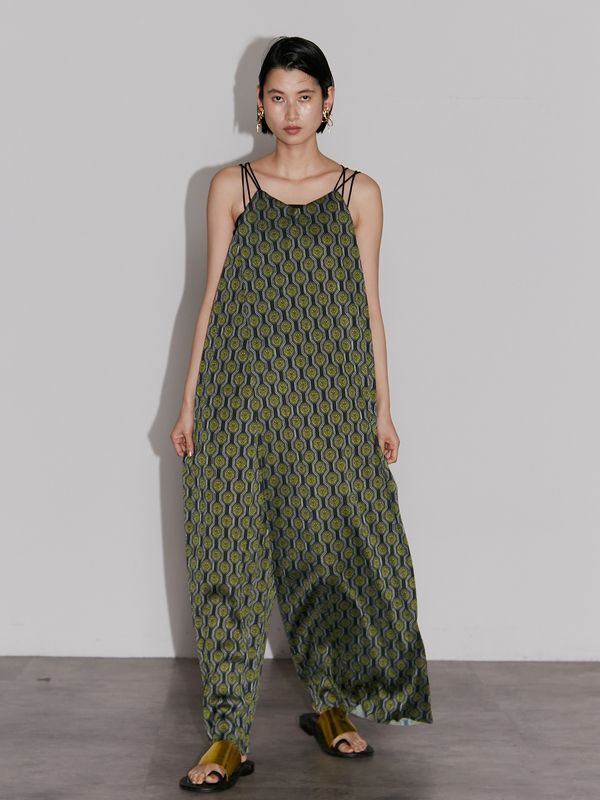 UN3D. - CRYSTAL PLEATS AIO P / クリスタルプリーツオールインワン