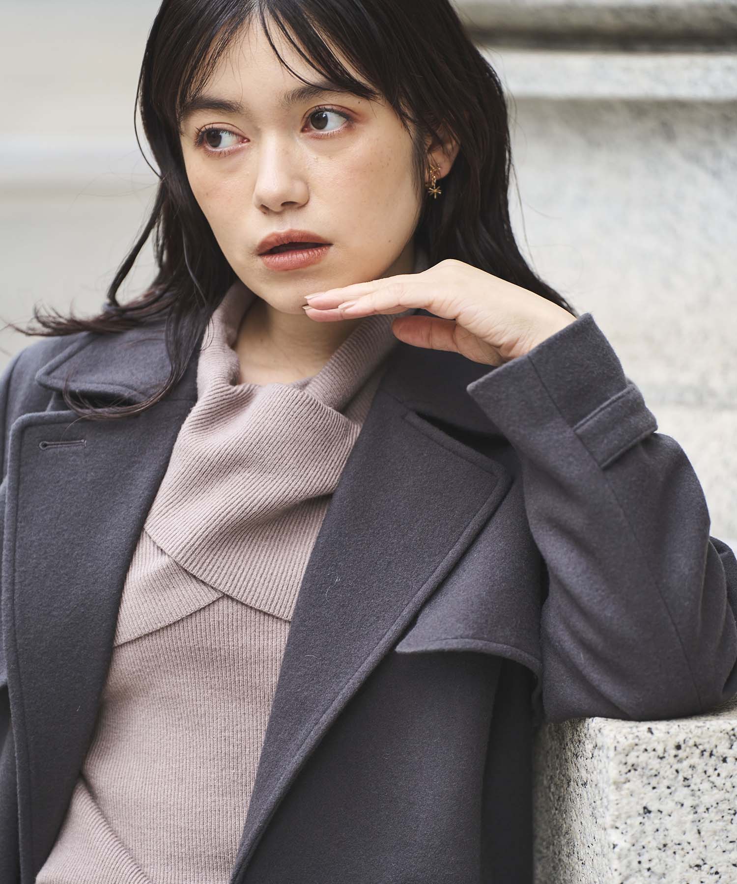 2WAY】 ウールトレンチフレアコート – Sirin Online Store