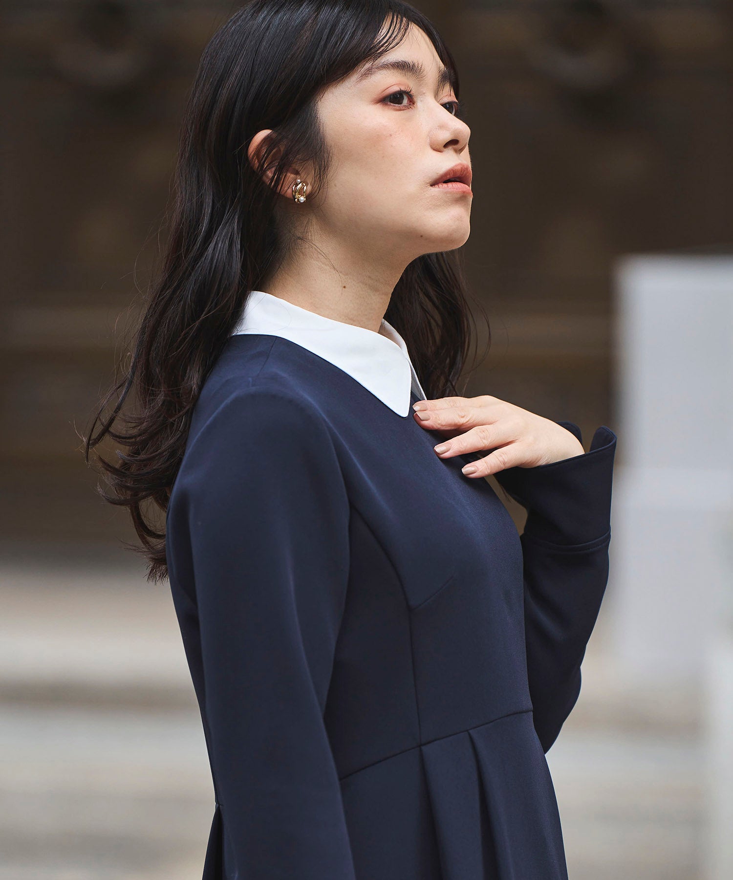 衿2way】 ミディコクーンワンピース – Sirin Online Store