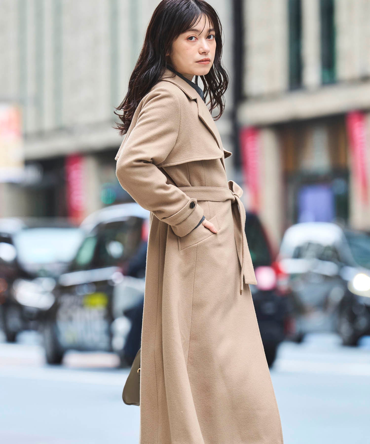 2WAY】 ウールトレンチフレアコート – Sirin Online Store