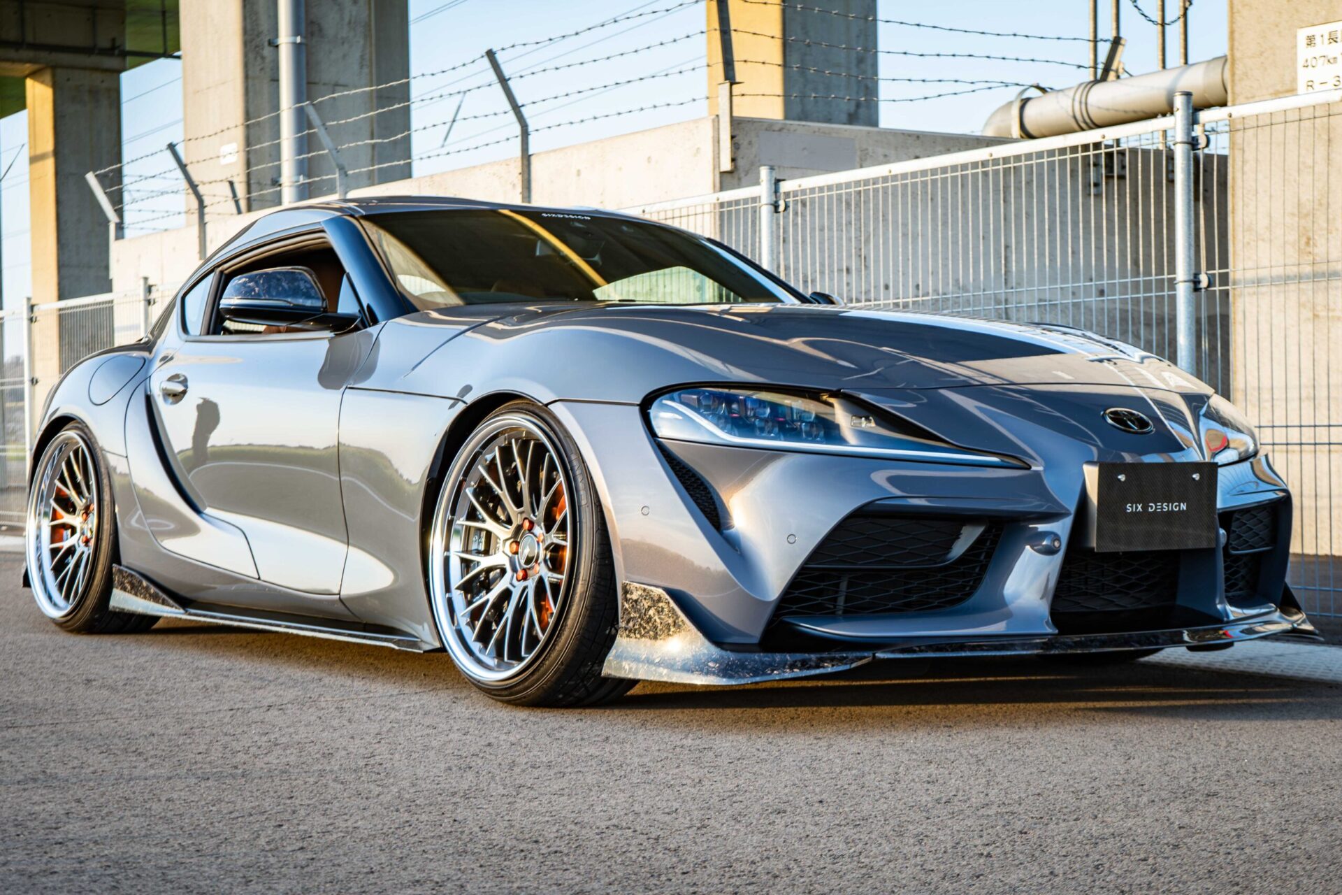 GRスープラ カーボンフロントセンタースポイラー - SIXDESIGN