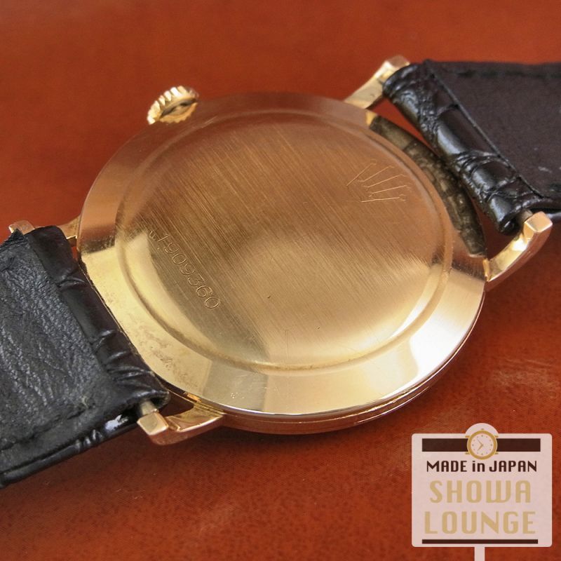 ロレックス プレシジョン 18KYG 金無垢 Cal.1225 手巻き Ref.9659 1966