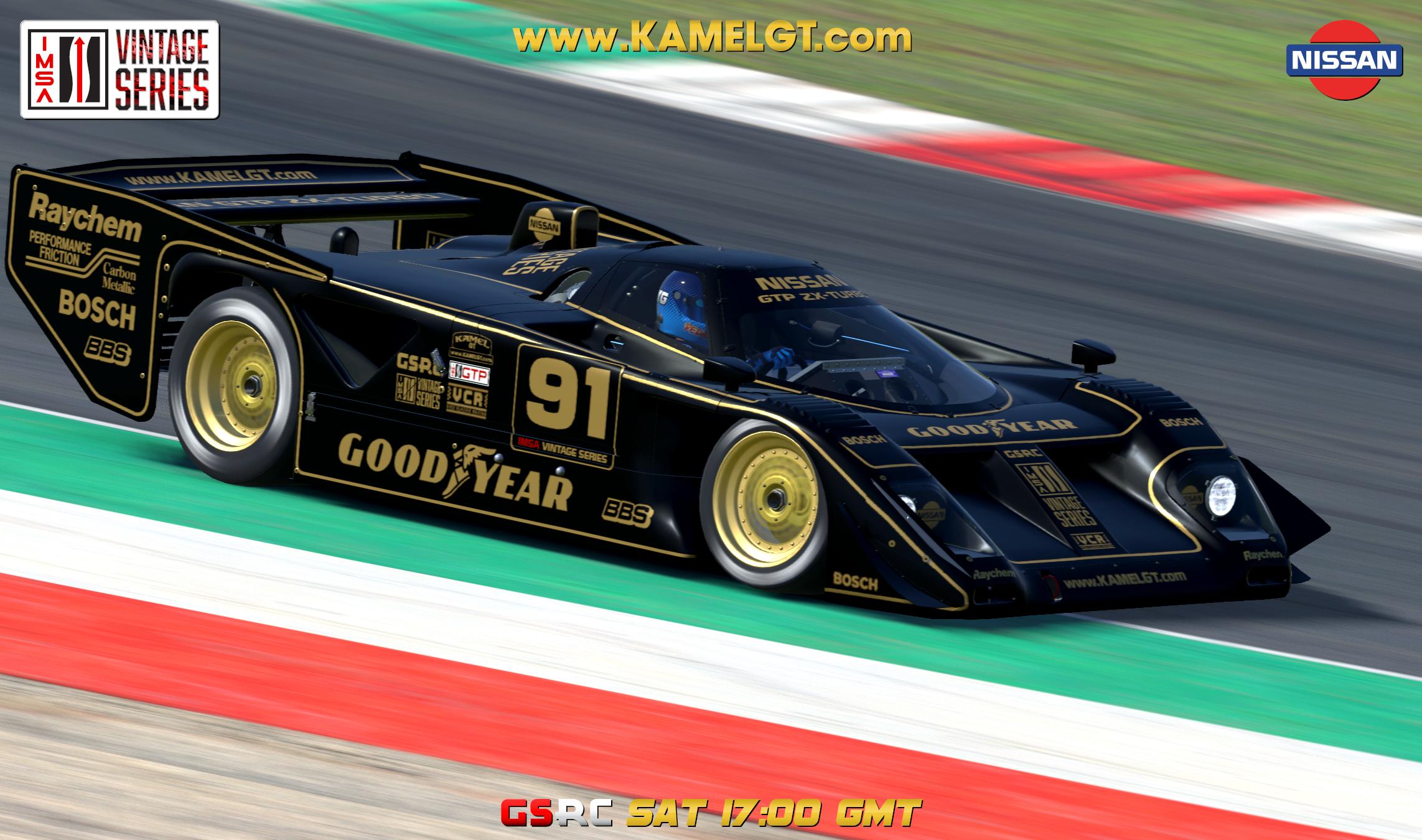 IMSA Vintage Series Special (Black) | Nissan GTP ZX-T by Yoeri