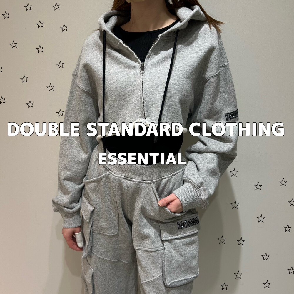 ESSENTIAL新作🩶スウェットセットアップ | ソブ ダブルスタンダード