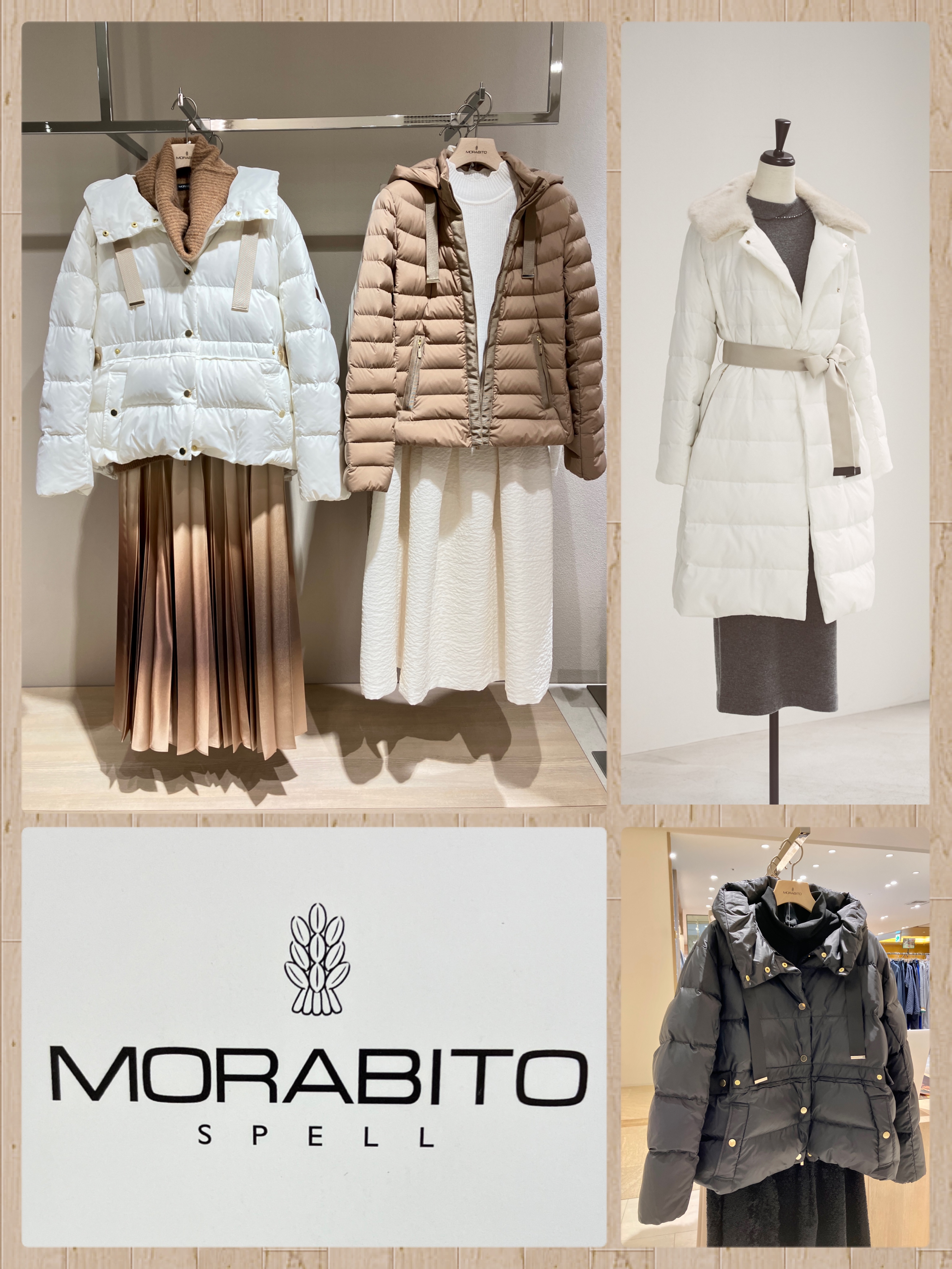 厳選コート✨🧥✨ | モラビト | 大丸芦屋店公式 SHOP BLOG