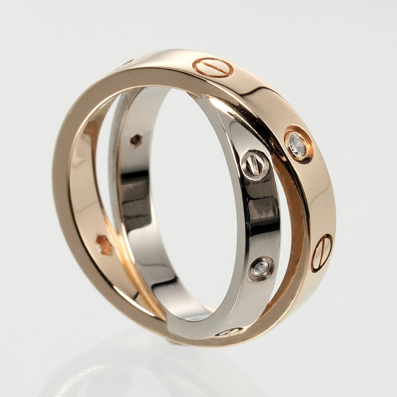 CARTIER】カルティエ ビーラブ 6号 リング・指輪 6P ダイヤモンド 6.29