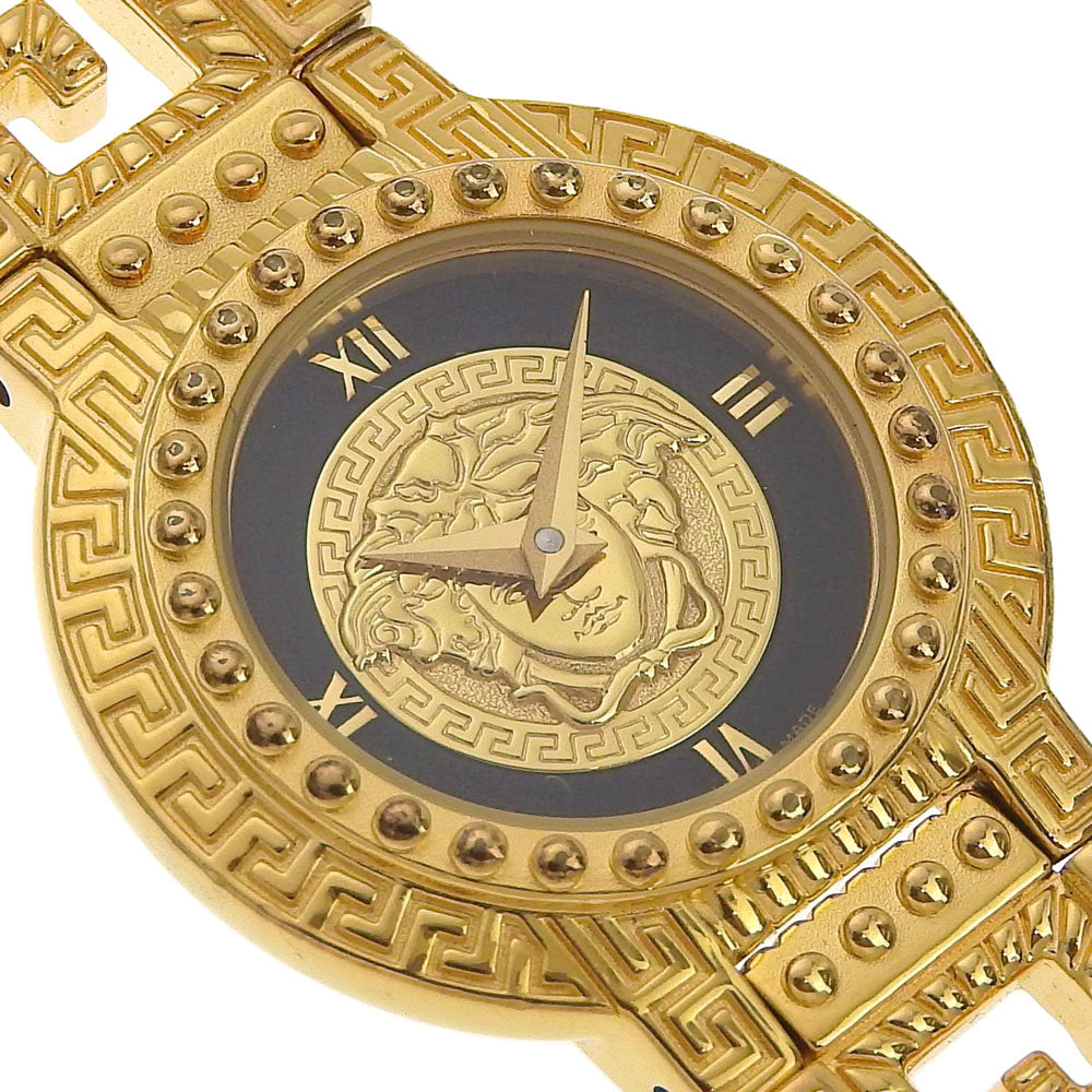 VERSACE】ヴェルサーチ メデューサ 腕時計 7009018 金メッキ ゴールド
