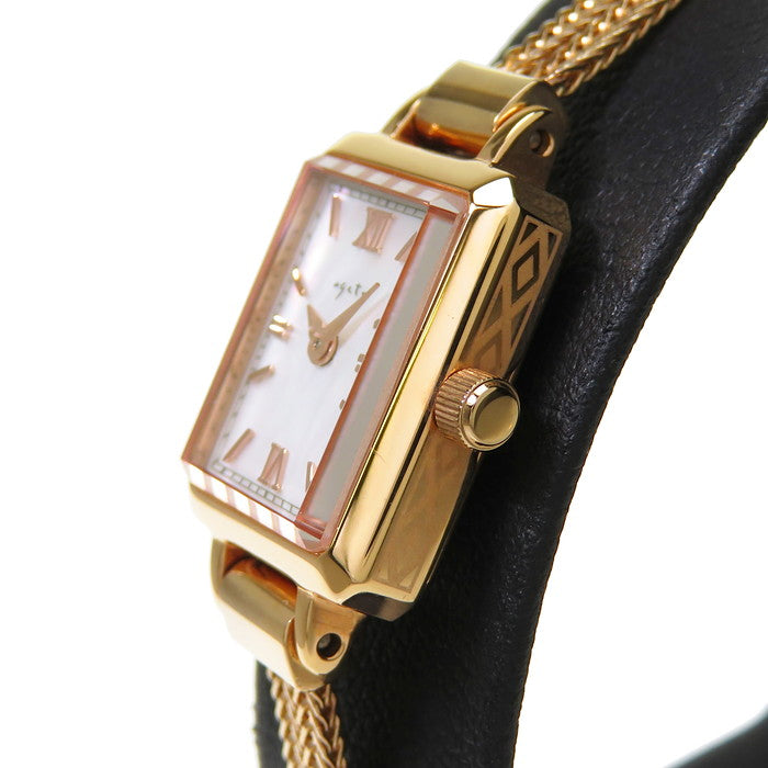 agete/アガット】 腕時計 ステンレススチール クオーツ シェル文字盤