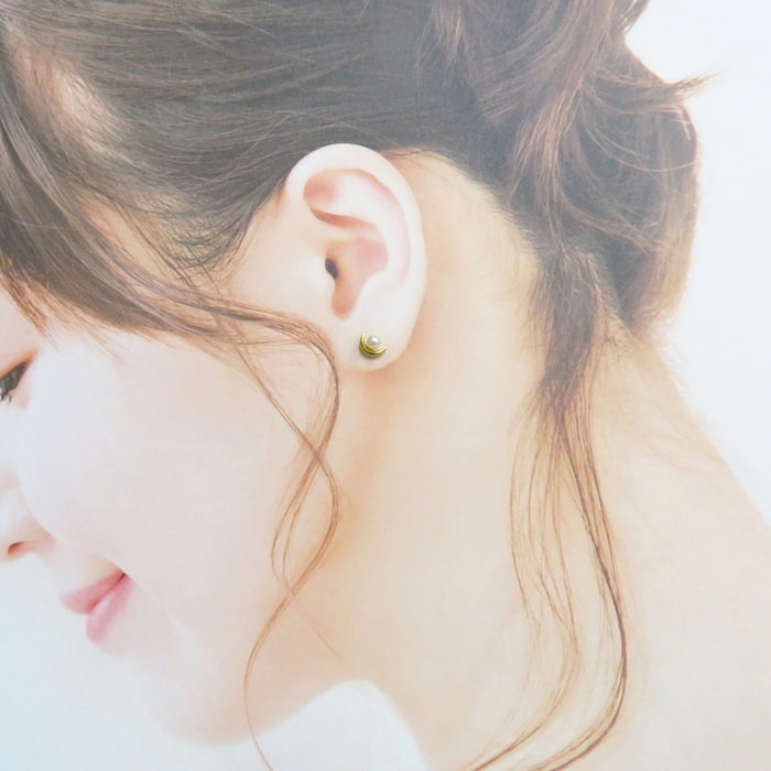 MIKIMOTO/ミキモト】 ベビーパール約3.7mm ピアス K18ゴールド 18金