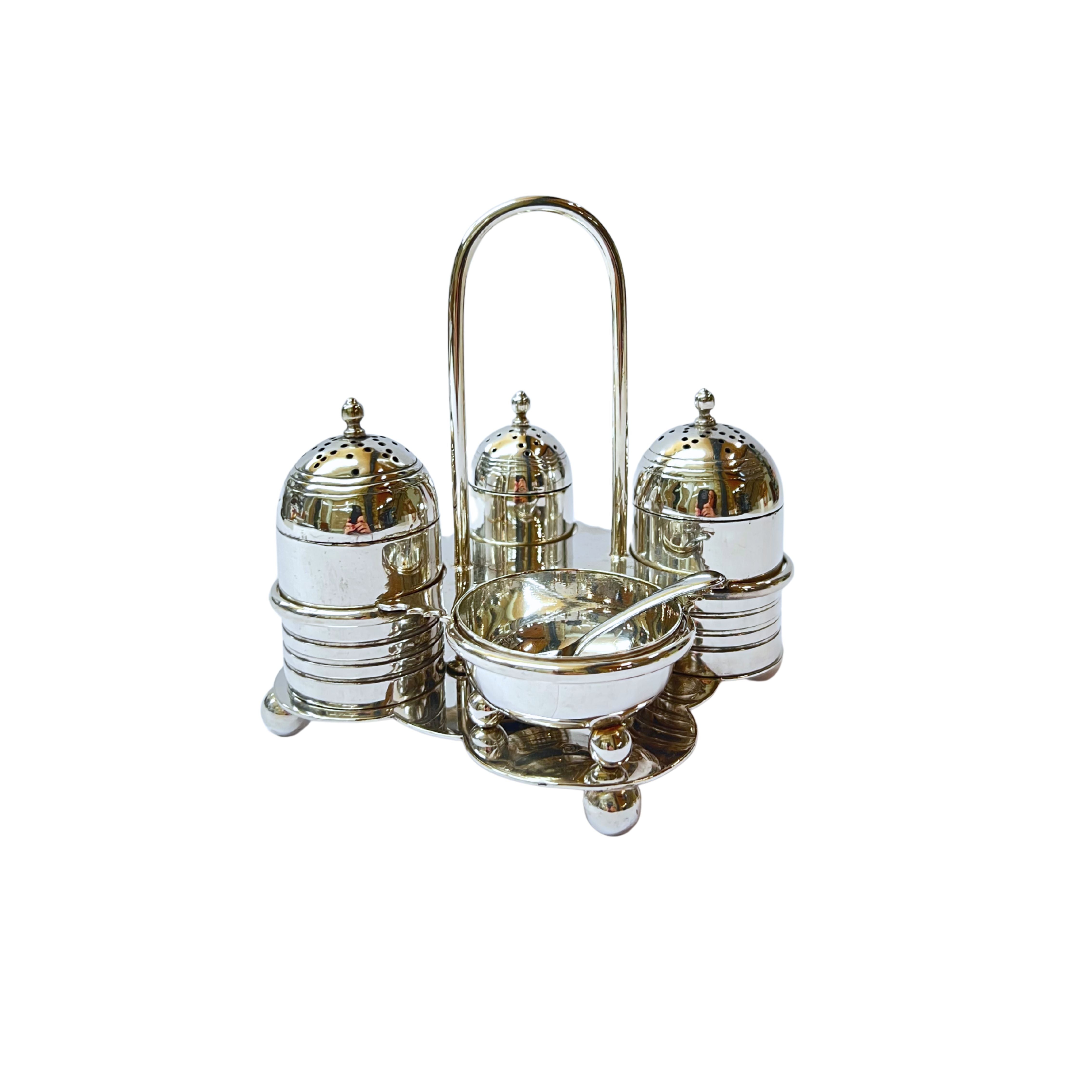 Antique Silver Plated Oak Tray Circa 1920 | Nina Campbell