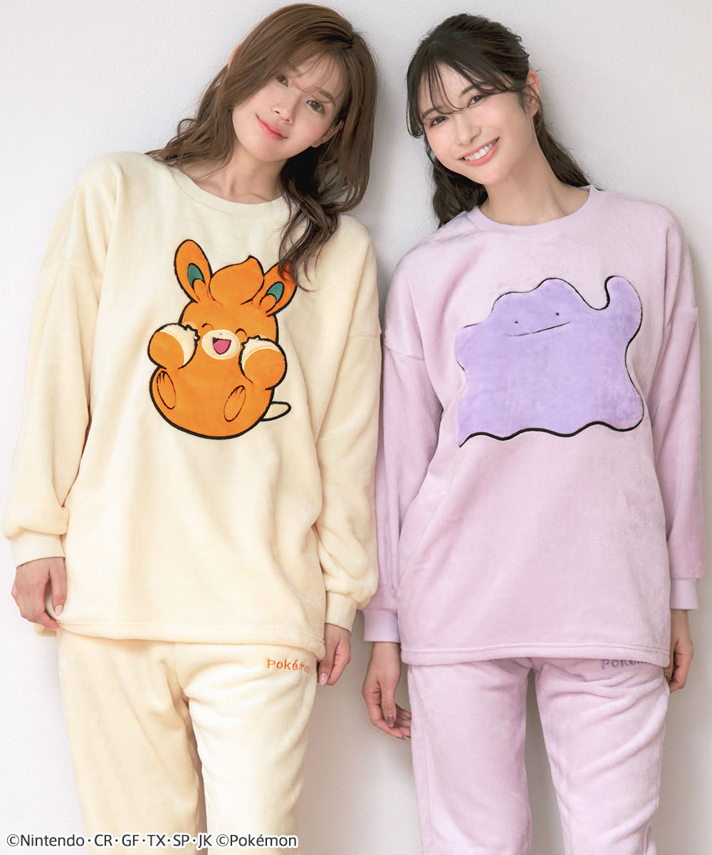 ポケモン フリース 上下セット (男女兼用サイズ)- aimerfeel