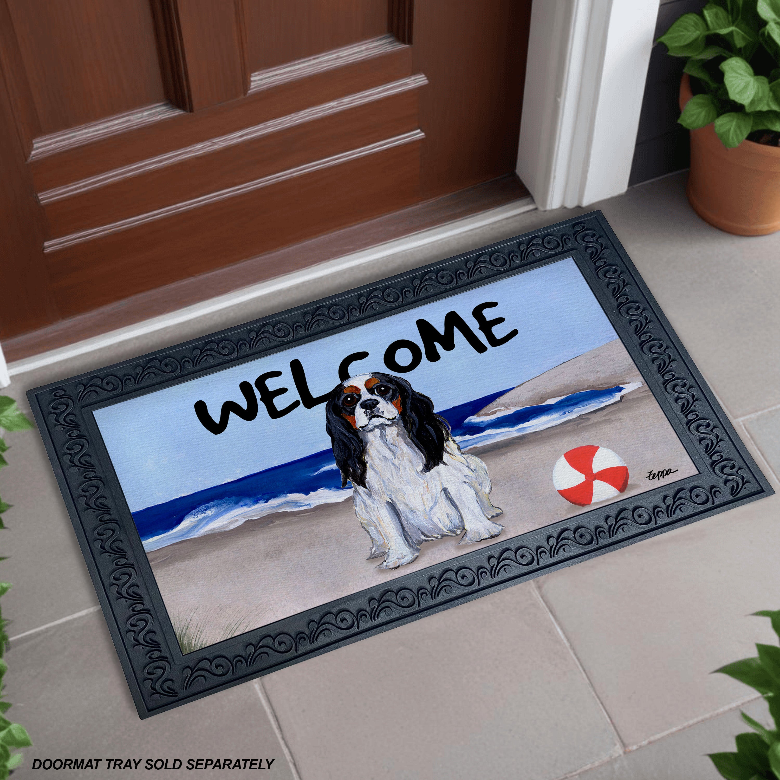 Cavalier King Charles Spaniel Welcome Mat | AKC Shop
