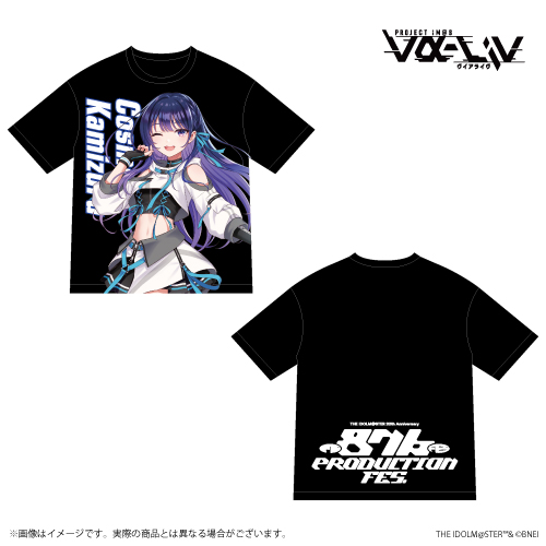 vα-liv 876 PRODUCTION FES. 公式フルグラフィックTシャツ【上水流宇宙】M