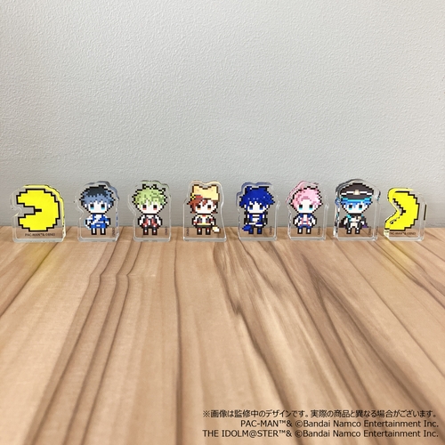 THE IDOLM@STER SideM 10th feels PAC-MAN's 45th!」公式ミニアクリル