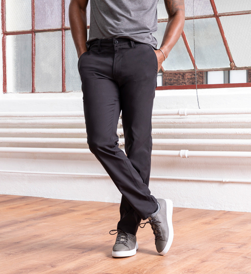 The Ultimate Black Chinos for Travel | Bluffworks