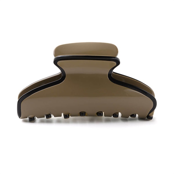 ベーシックバイカラー バンスクリップ L(ライトブラウン) | バンス