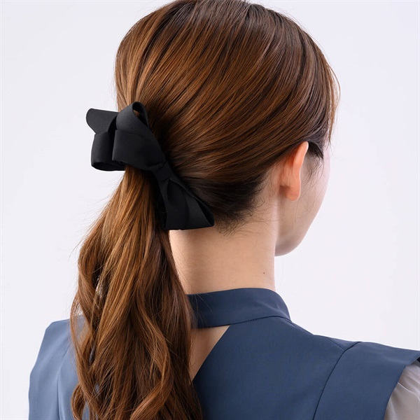 プレーンリボン バナナクリップ(ブラック) | バナナクリップ | COMPLEX