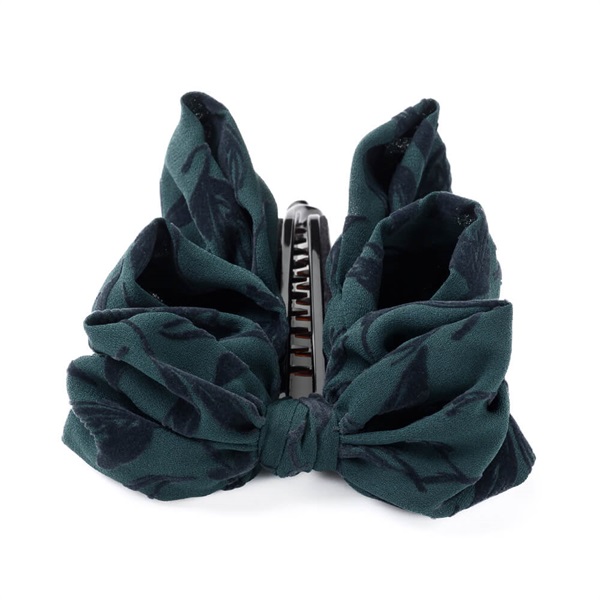 販路限定】フラッフィーリボン バナナクリップ(グリーン) | バナナ