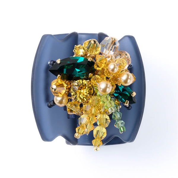 バースフラワー「ミモザ」 デザートクリップ 中(イエロー) | デザート