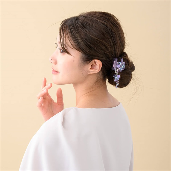 フローイングジュエル デザートクリップ 中(パープル) | デザート