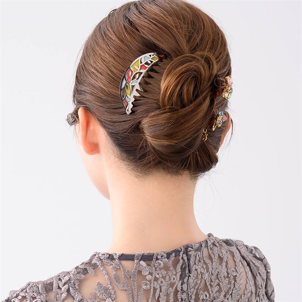 ボタニカルレジン ステンレスコーム(マルチカラー) | コーム | COMPLEX