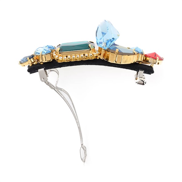 グラマラスヘリテージ バレッタ エレファント(ライトブルーミックス