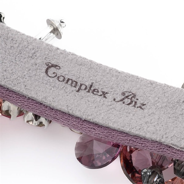 フラワーシンフォニー バレッタ(ピンク) | バレッタ | COMPLEX BIZ