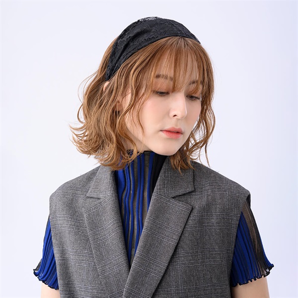 フリーリーレース フレキシフィットヘアバンド(ブラック) | フレキシ