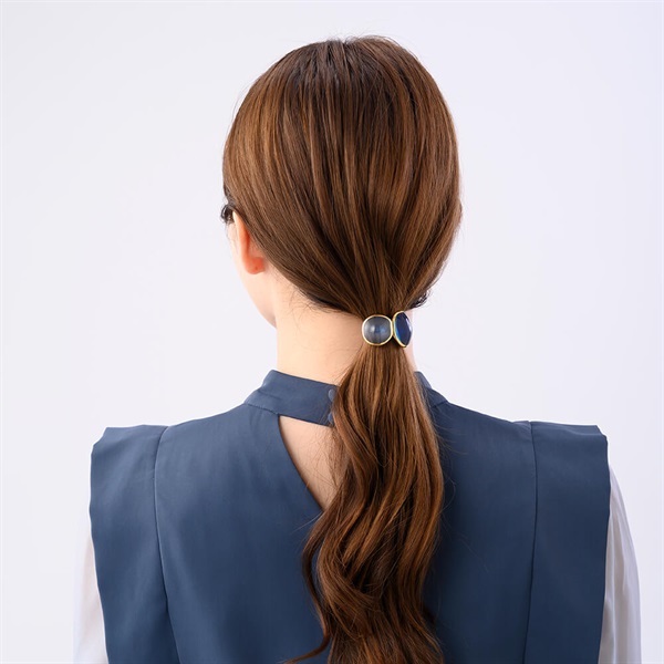 LUCAS JACK ツートーン ポニーフック(ネイビーミックス) | ポニー