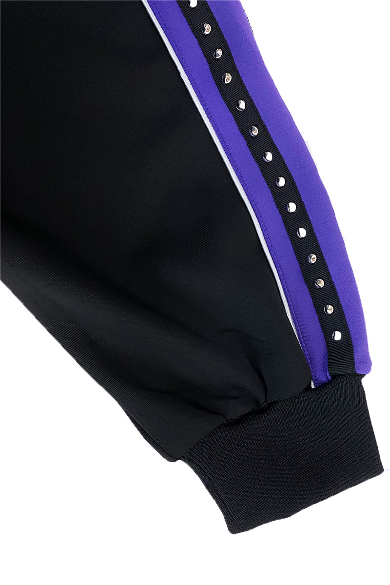 CIVARIZE【シヴァーライズ】 フード付きスタッズライン切り替え