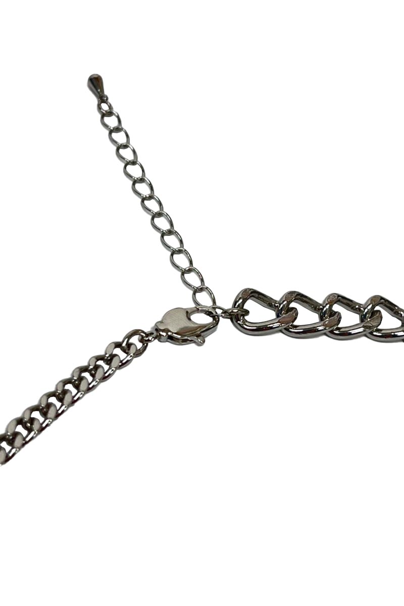 CIVARIZE【シヴァーライズ】南京錠ネックレス SILVER / ロック