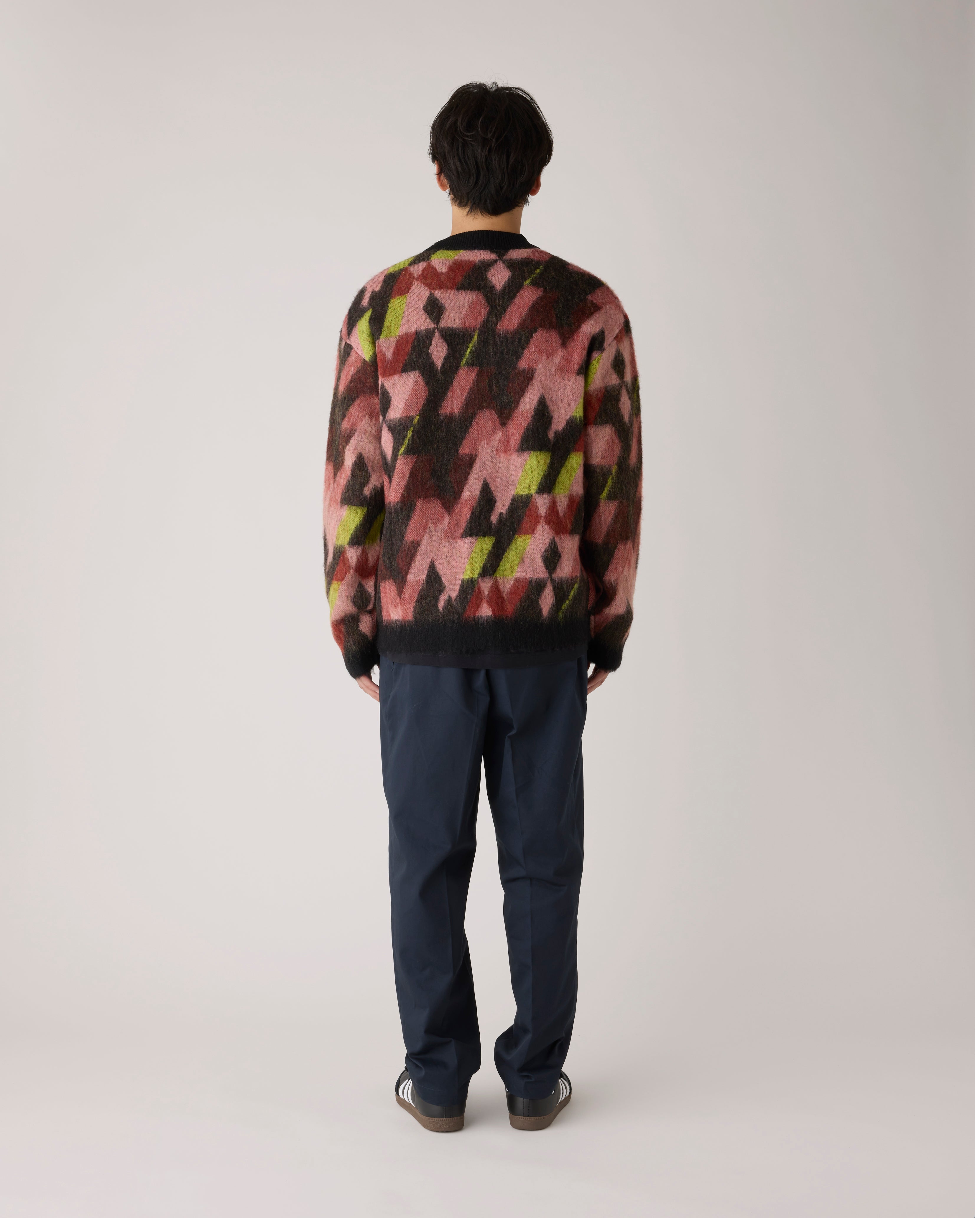 メゾンキツネ】GRAPHIC MOHAIR JACQUARD CARDIGAN – GQ SHOP