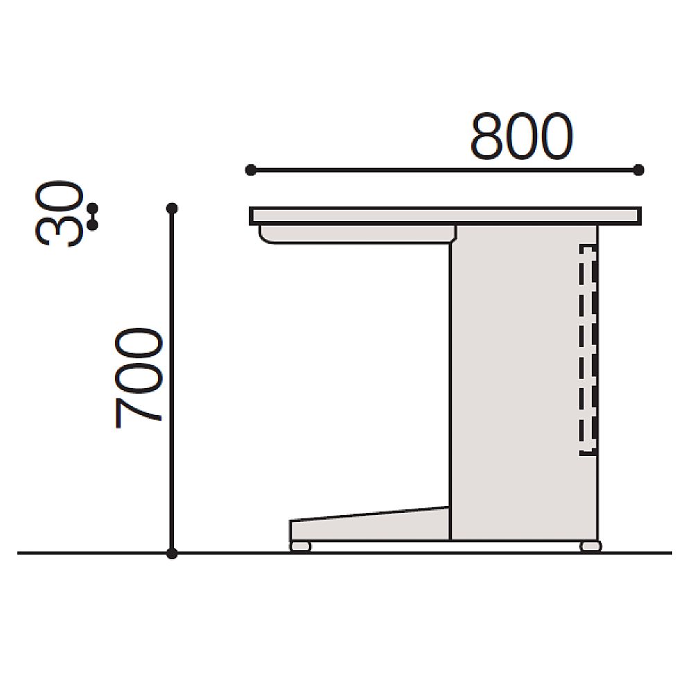 CZ平机 CZN-188HA-W9W9｜オフィスデスク｜イトーキ公式オンラインショップ