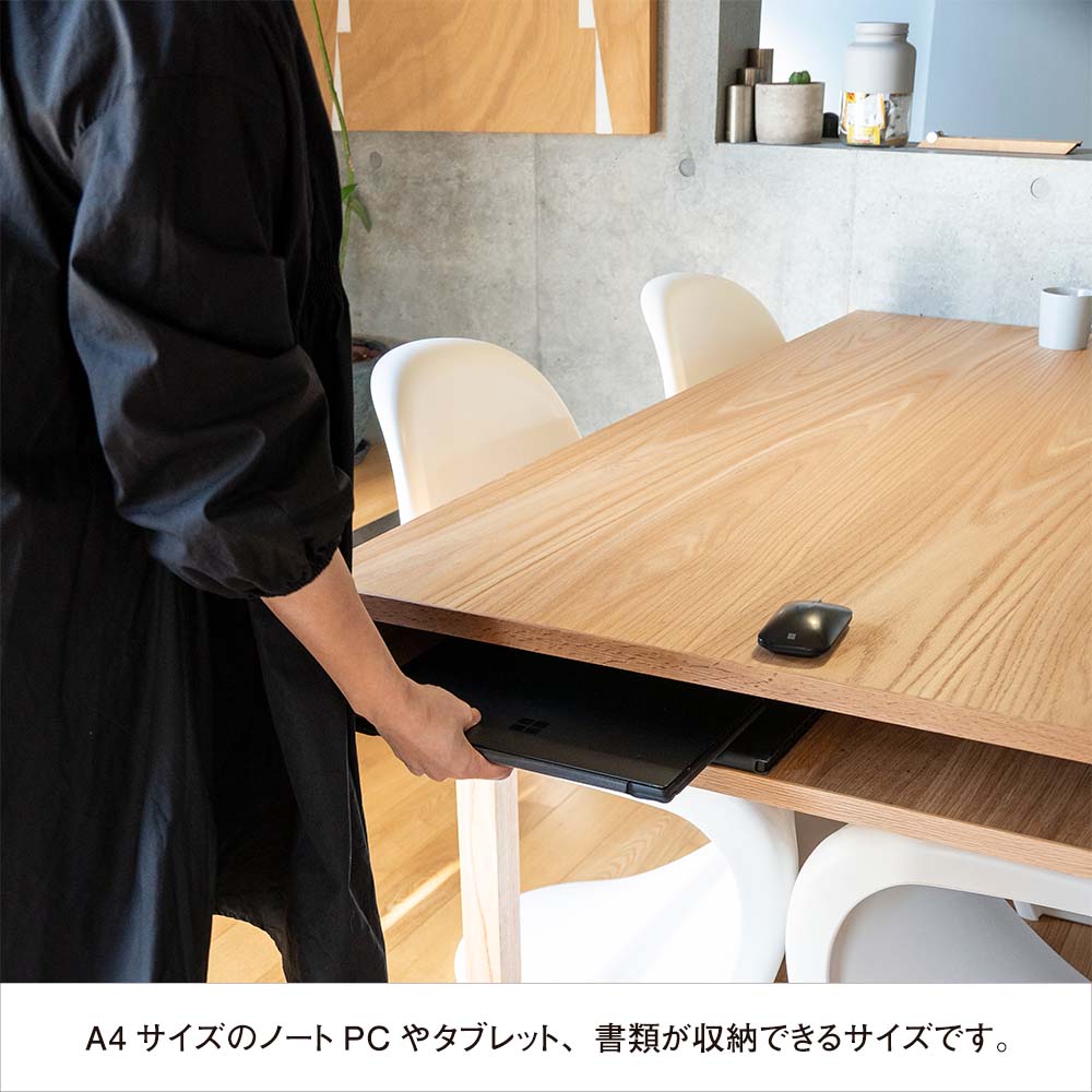 akel; DINING TABLE（ アケルダイニングテーブル）YAK-DT1550-NA