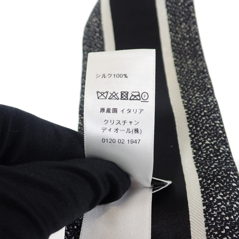 ディオール Dior ミッツァ 24PCO106I611 スカーフ シルク ブラック