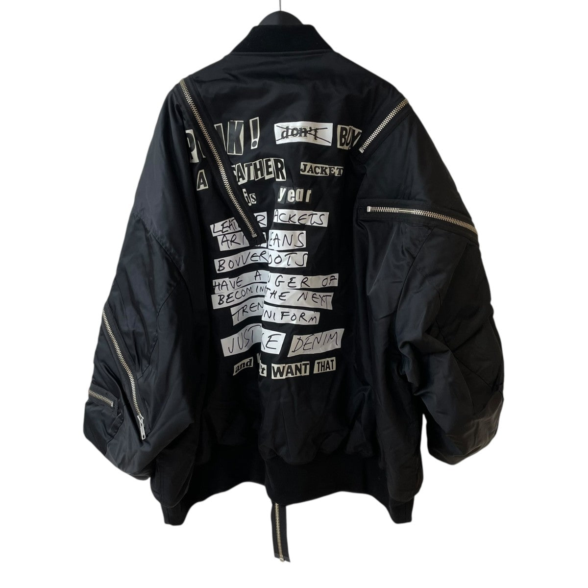 KIDILL(キディル) Jamie Reid MA-1 JacketMA-1ジャケットKL444-a KL444