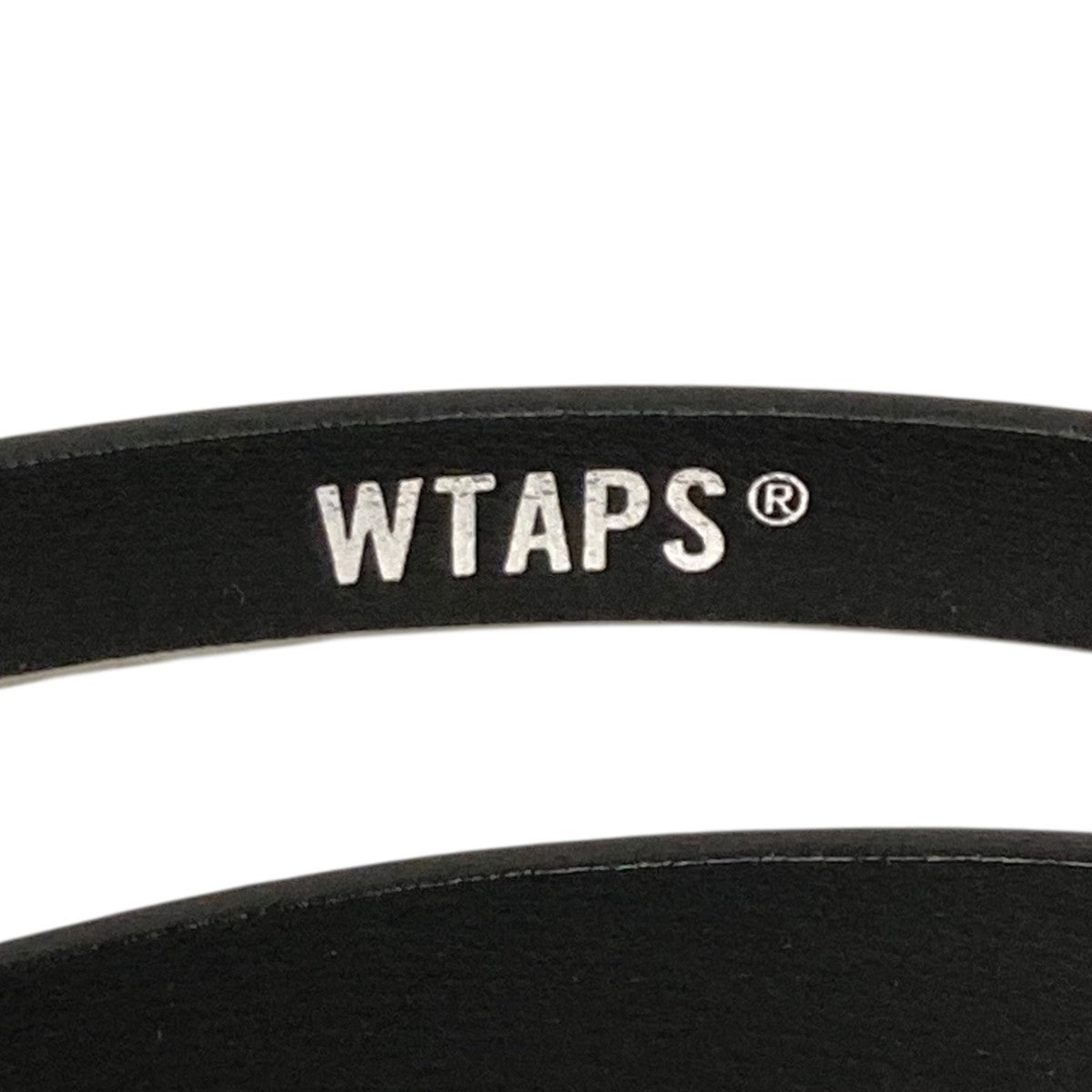 WTAPS(ダブルタップス) 24AWNETA BELT SYNTHETICレザーベルト ブラック