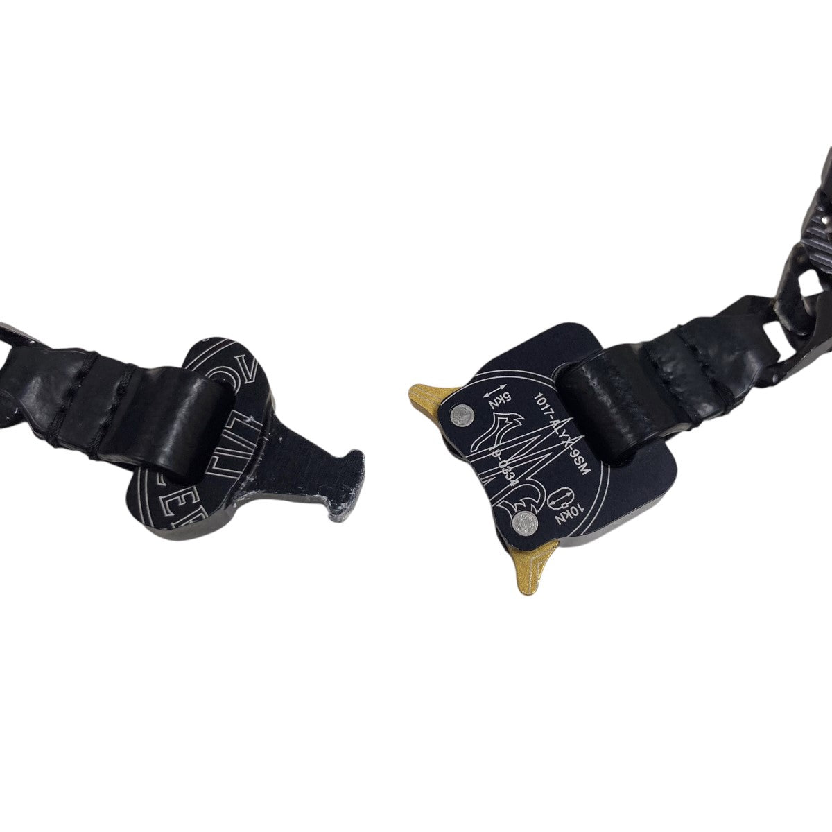 1017 ALYX 9SM×MONCLER コースターバックルネックレス ブラック