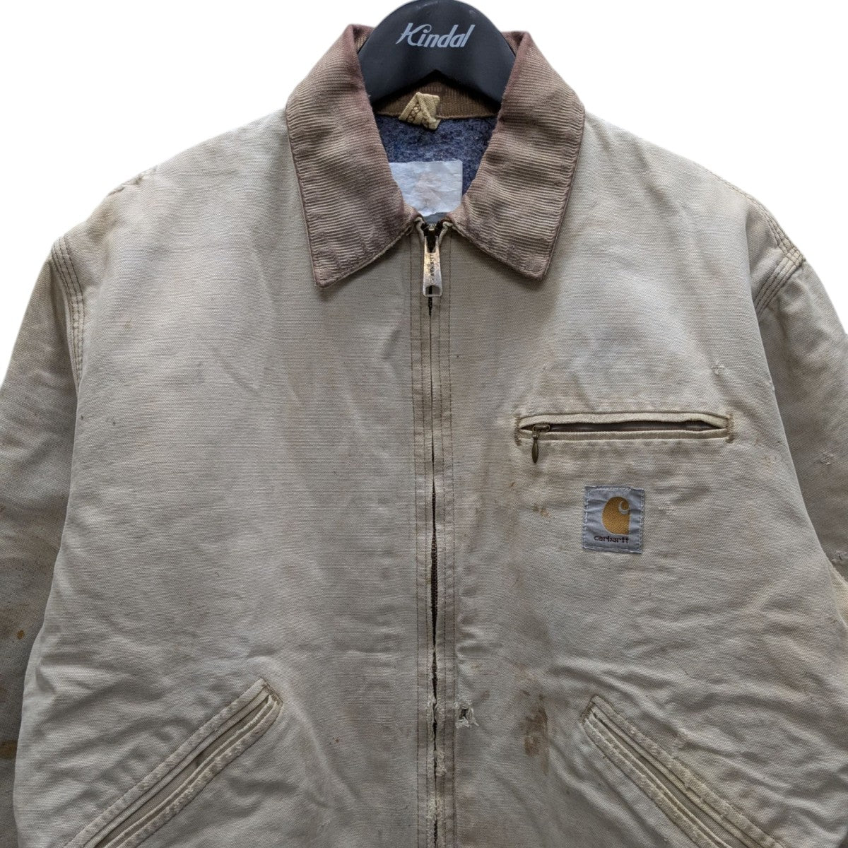 CarHartt(カーハート) 90Sデトロイトジャケット ベージュ サイズ